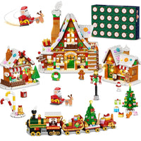 Countdown — Gingerbread House Snow Village