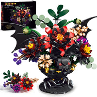 Gothic Blooming Bat Flower Building Set