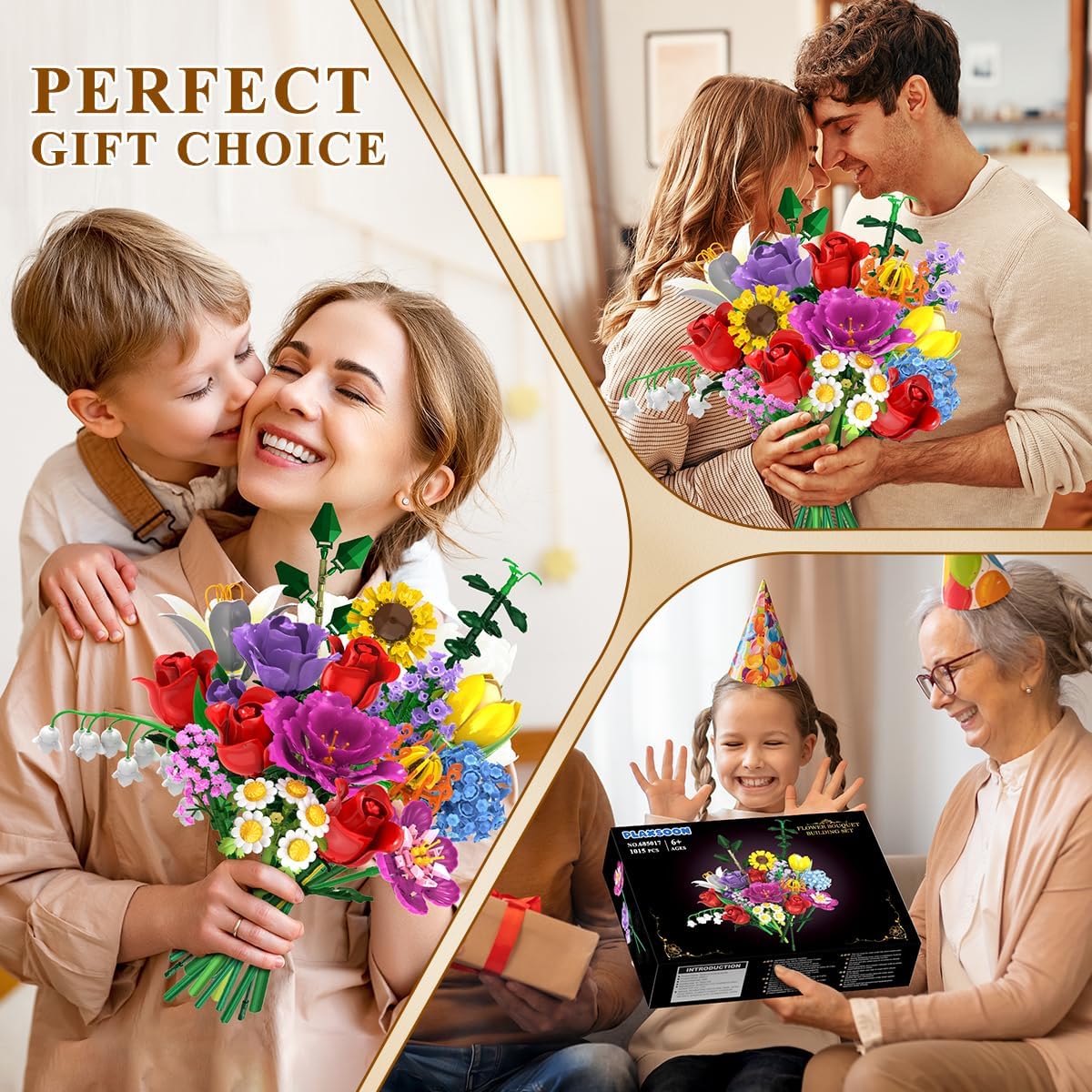 Flower Bouquet Building Set