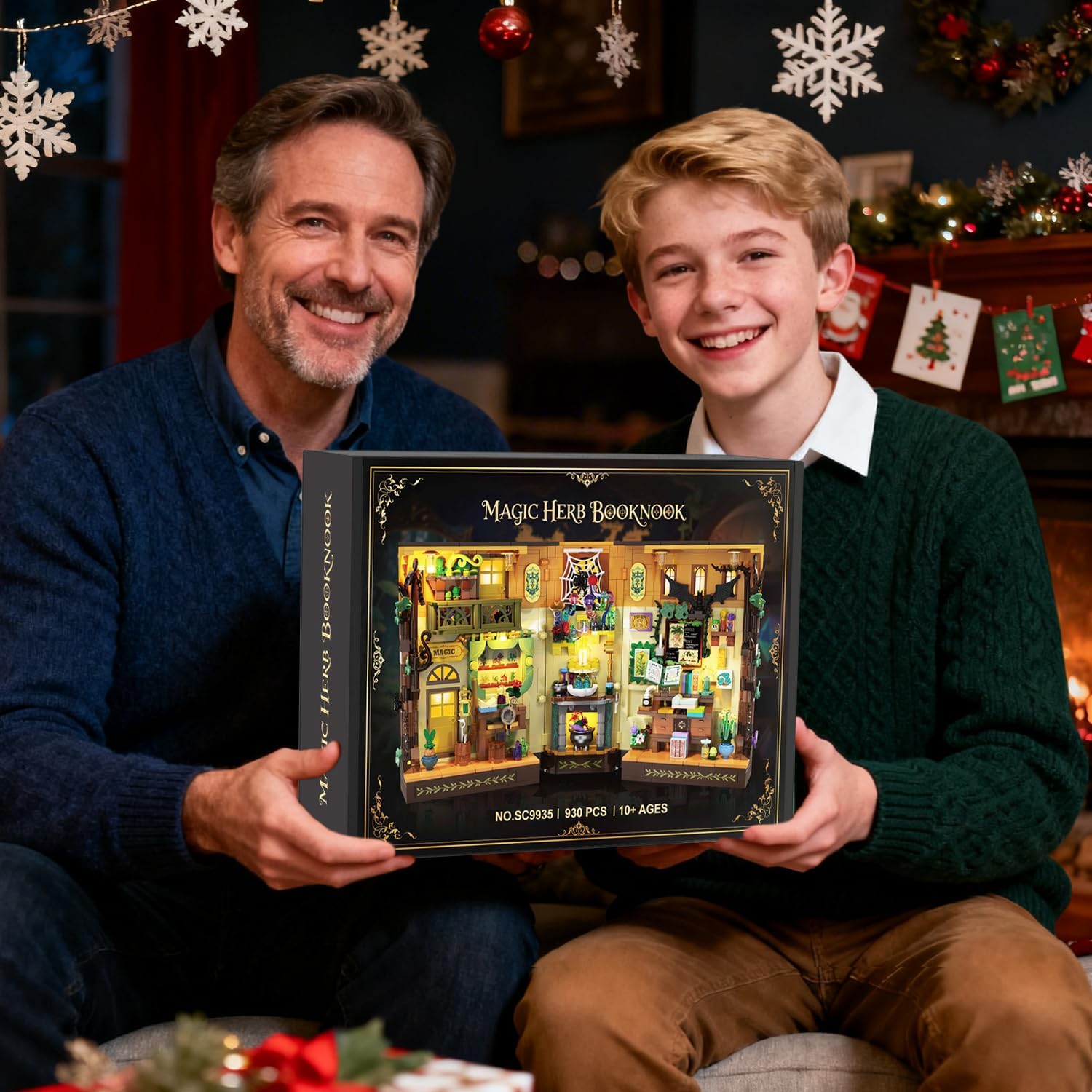 Magic Herb Book Nook Building Set with Light