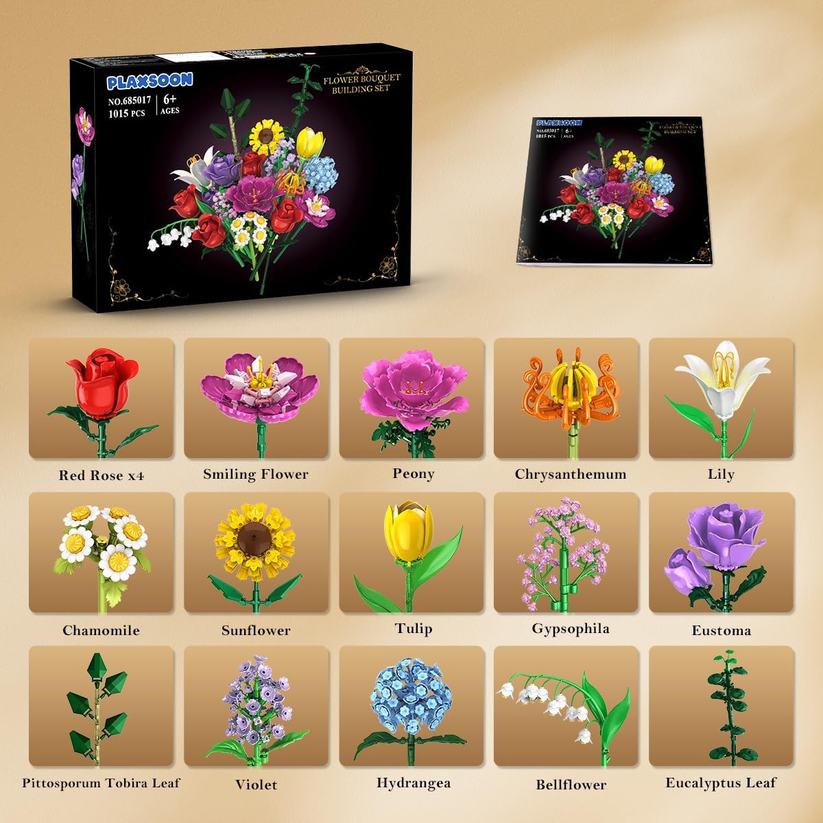 Flower Bouquet Building Set