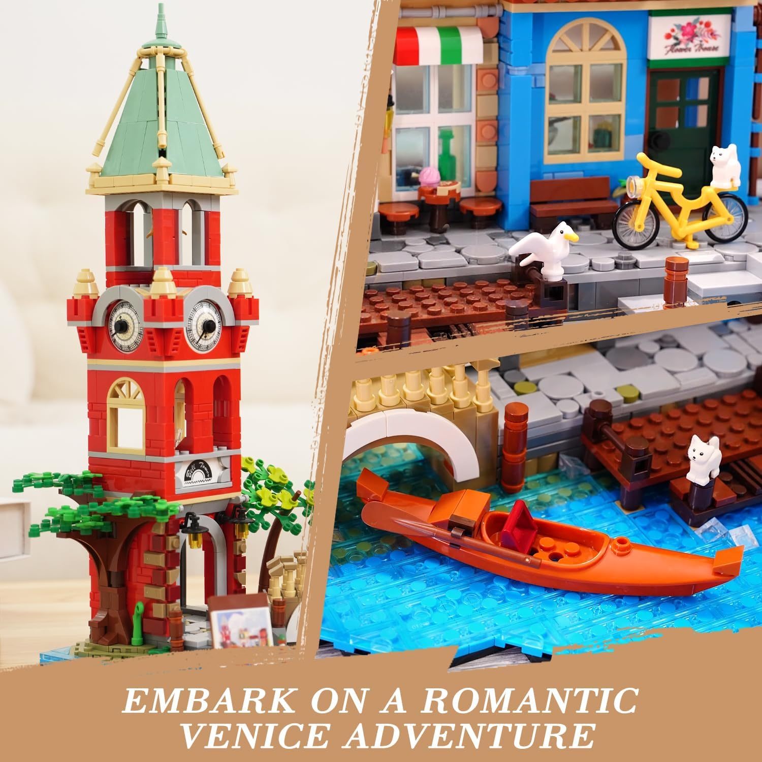 Venice Main Street Building Set