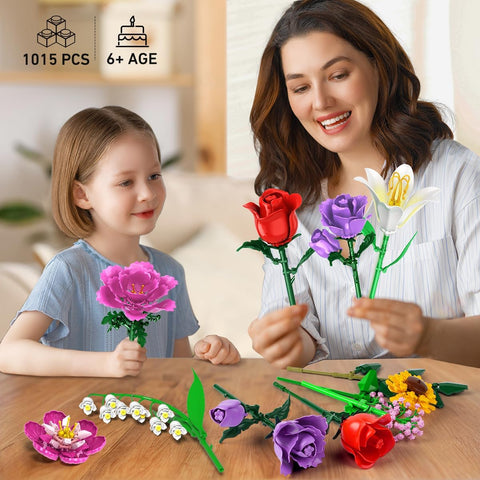 Flower Bouquet Building Set