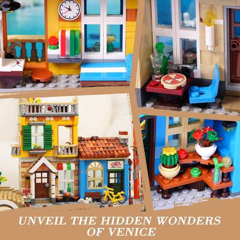 Venice Main Street Building Set