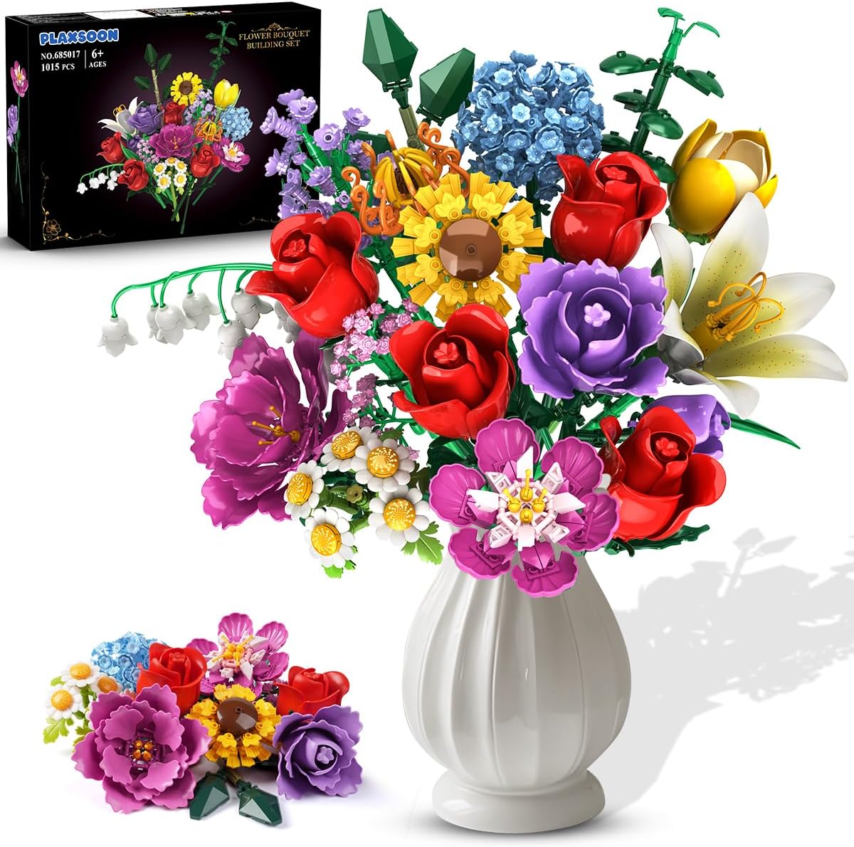 Flower Bouquet Building Set
