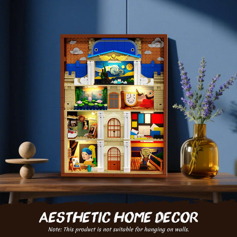 Artworks Painting Frame Building Set with Lights