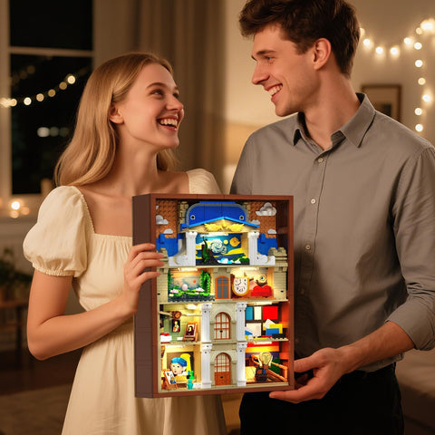 Artworks Painting Frame Building Set with Lights