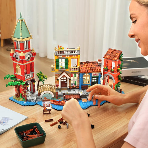 Venice Main Street Building Set