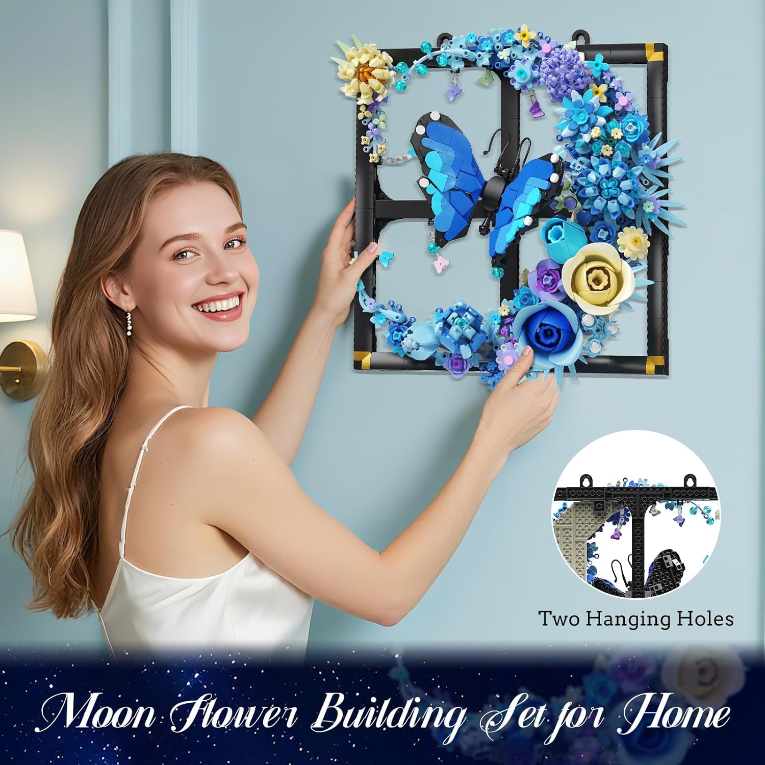 Moon Flower Building Set with Lights