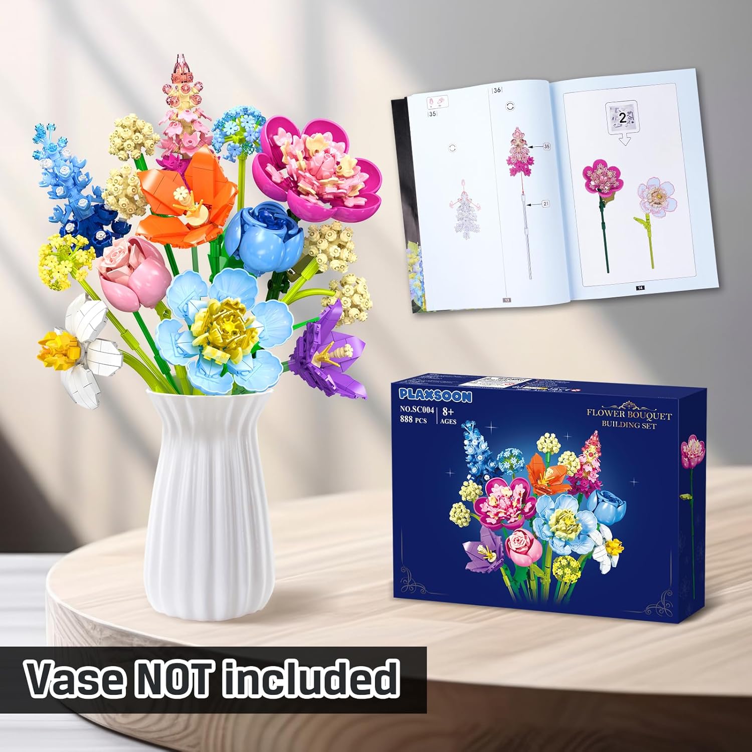 Flower Bouquet Building Set