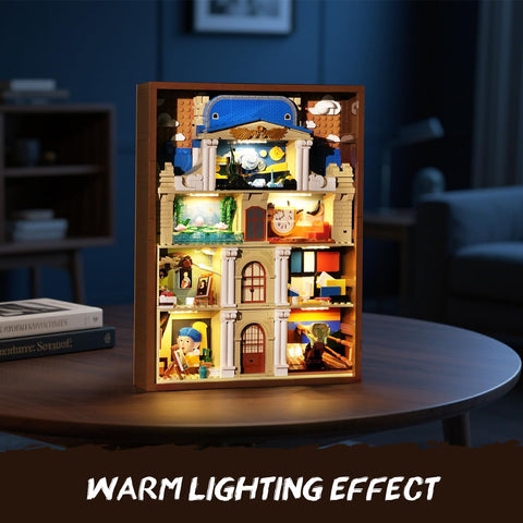 Artworks Painting Frame Building Set with Lights