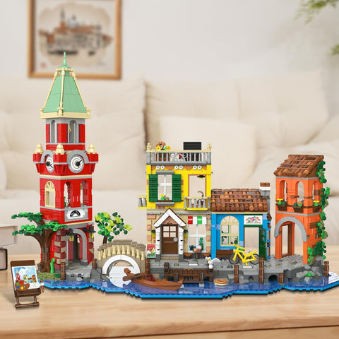 Venice Main Street Building Set