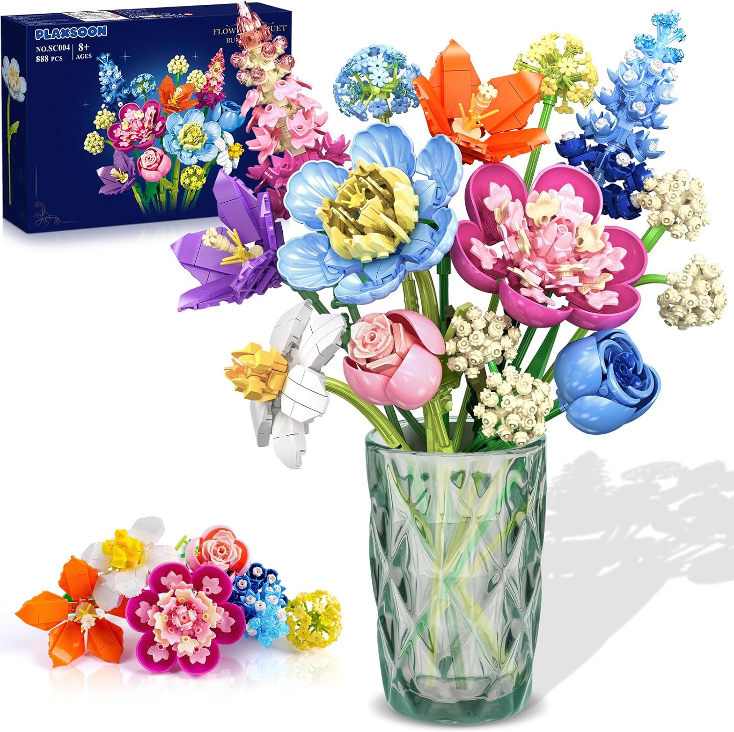 Flower Bouquet Building Set
