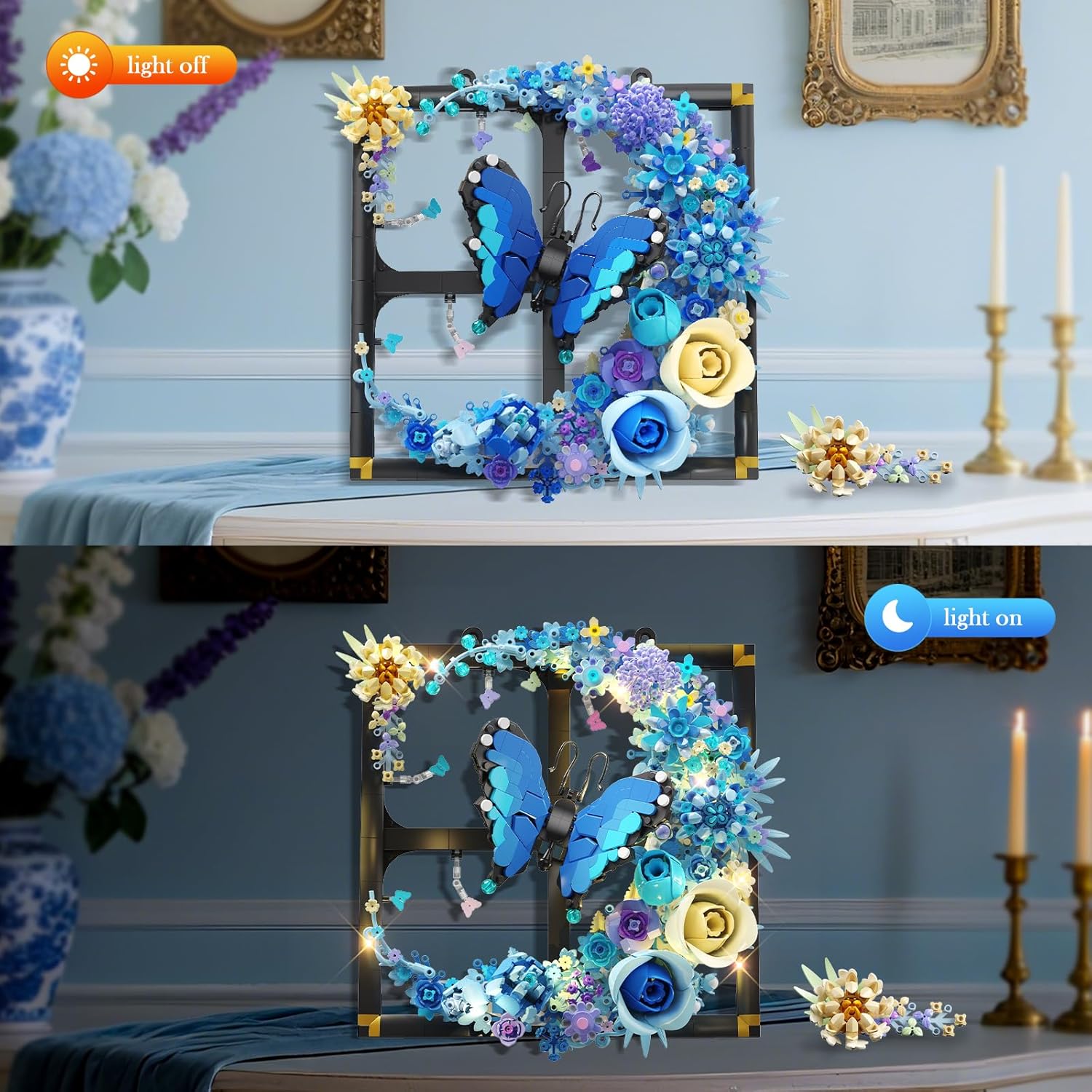 Moon Flower Building Set with Lights