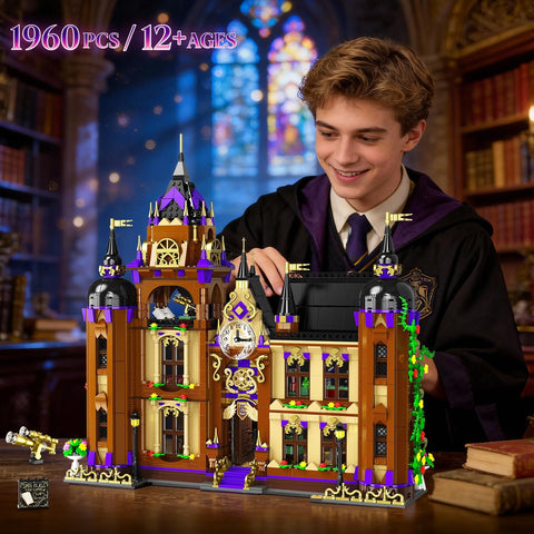 Magic School Building Set with Light