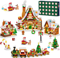 Advent Calendar 2026 Gingerbread House Mini Building Set with Lights