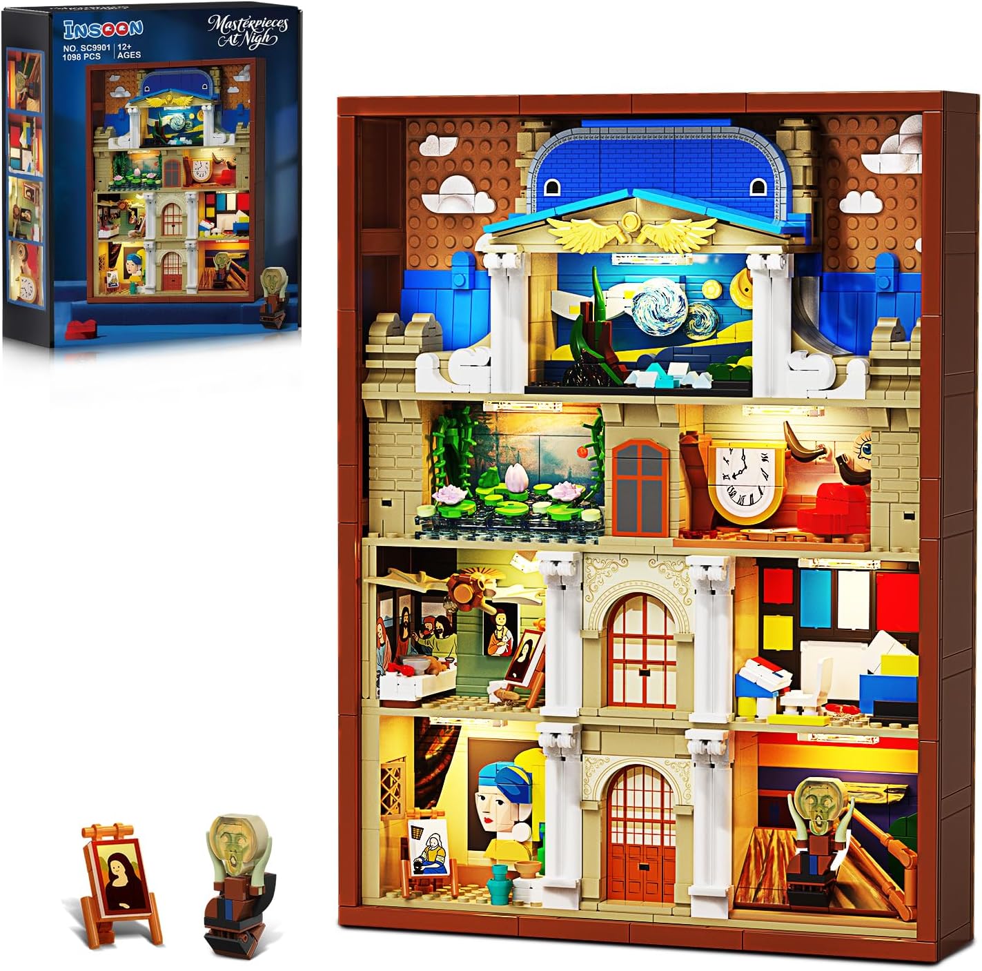 Artworks Painting Frame Building Set with Lights