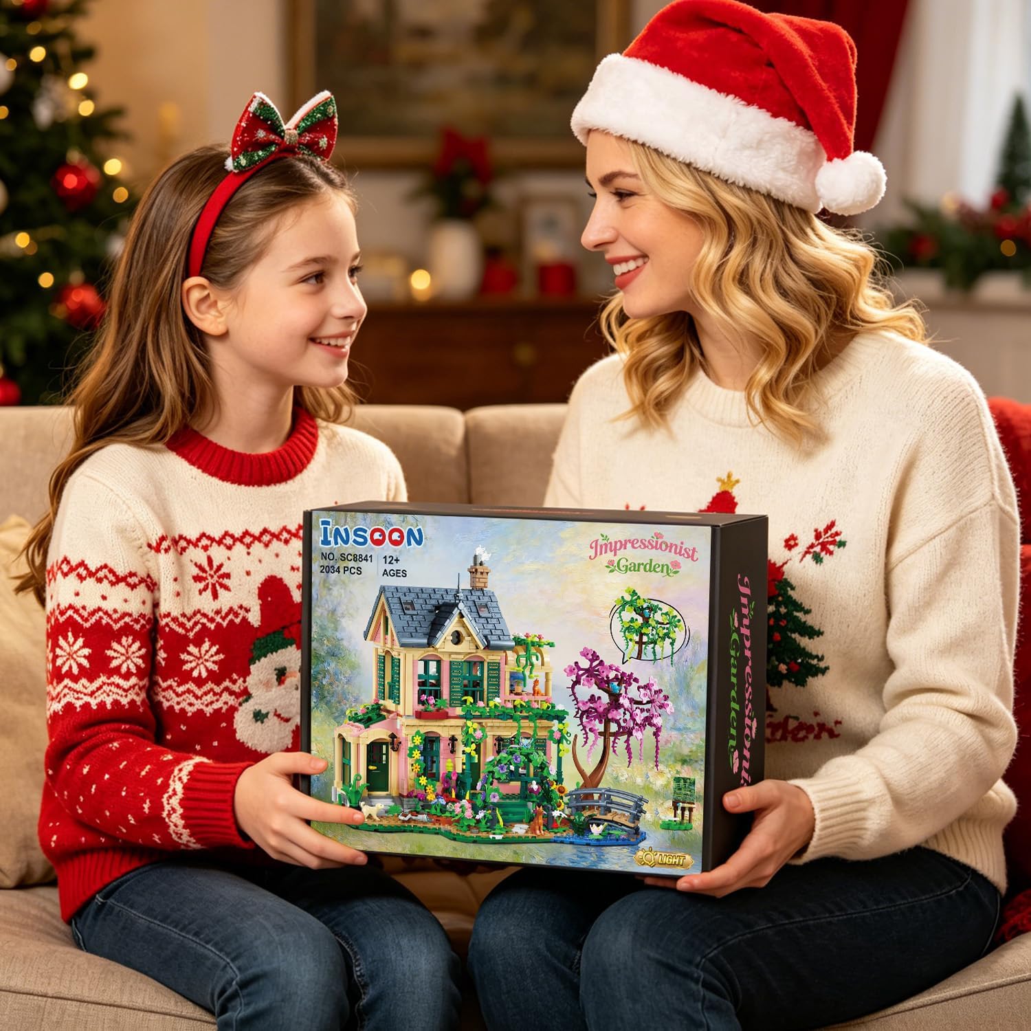Artist Garden House Building Set with Lights