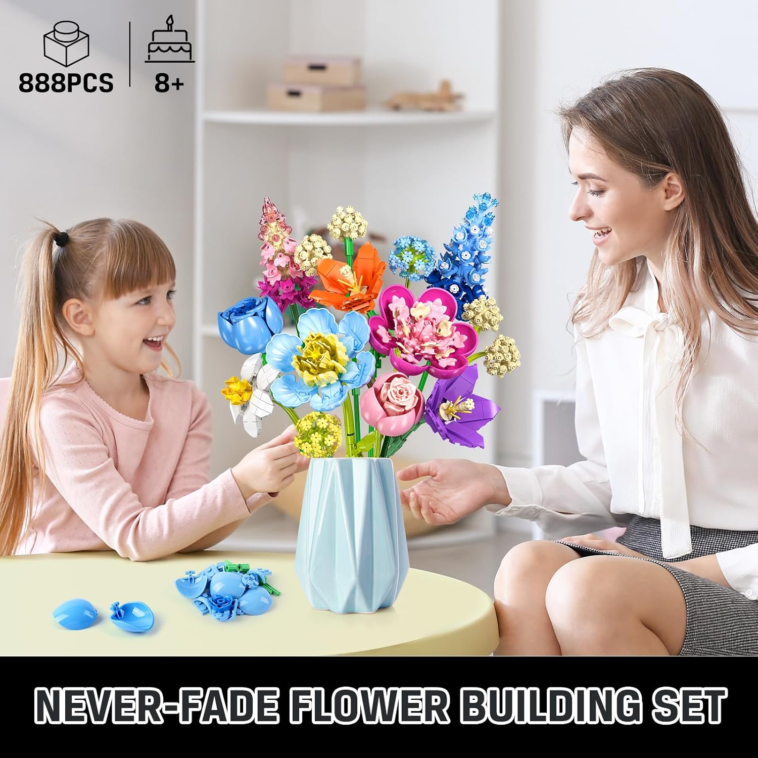 Flower Bouquet Building Set