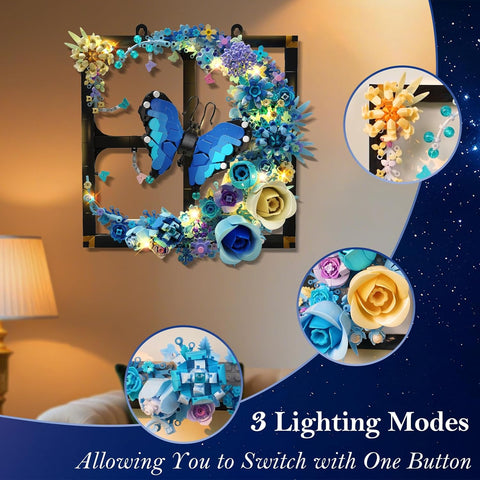 Moon Flower Building Set with Lights