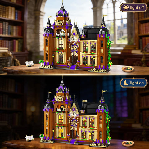 Magic School Building Set with Light